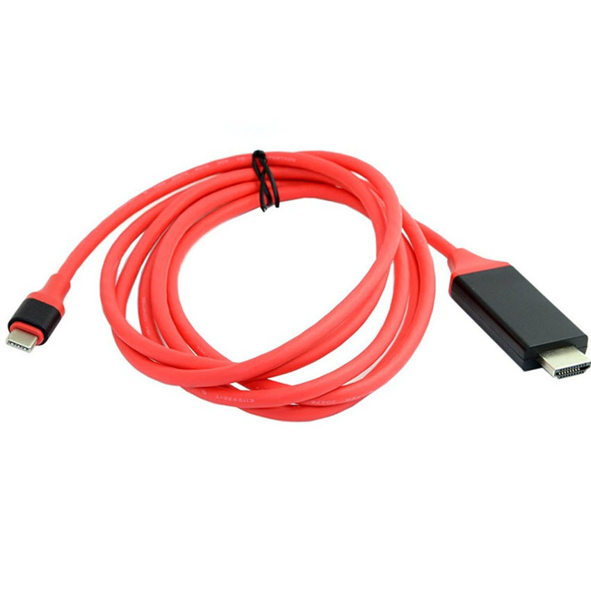 Cáp hdmi cho galaxy S8 và smart phone hỗ trợ cổng usb type C