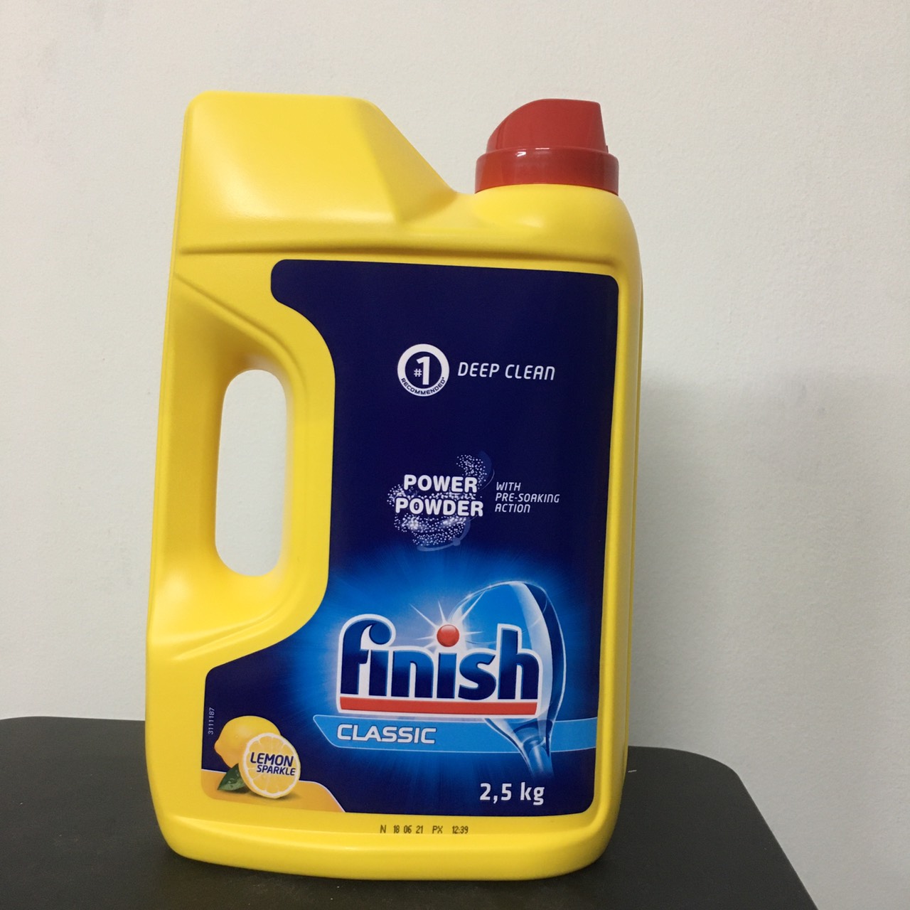 Bột rửa chén Finish+Muối 1.2kg+Nước làm bóng bát chén
