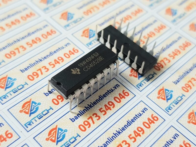 [Combo 5 chiếc] CD4052BE DIP16