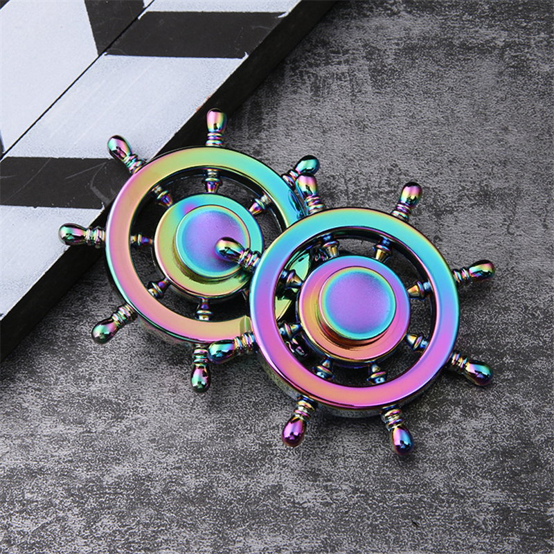 Con Quay Cướp Biển-Metal Hand Spinner