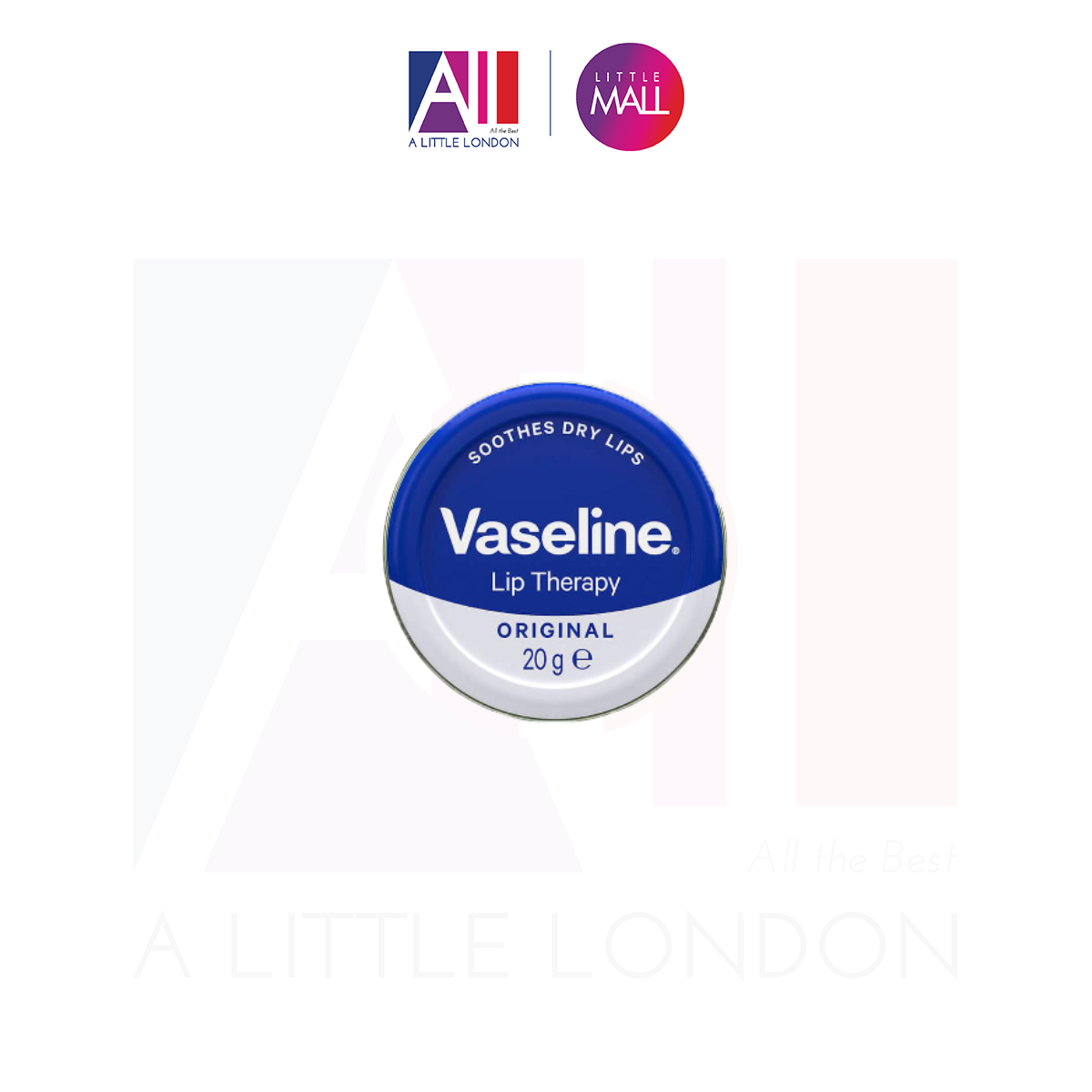 Dưỡng môi Vaseline Lip Therapy - Original 20g (Bill Anh)