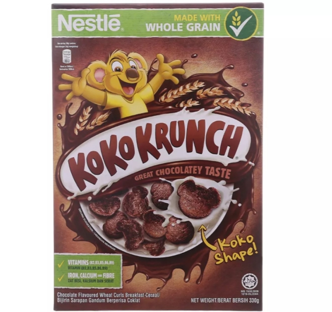 (HCM) BÁNH ĂN SÁNG KOKO KRUNCH 330G