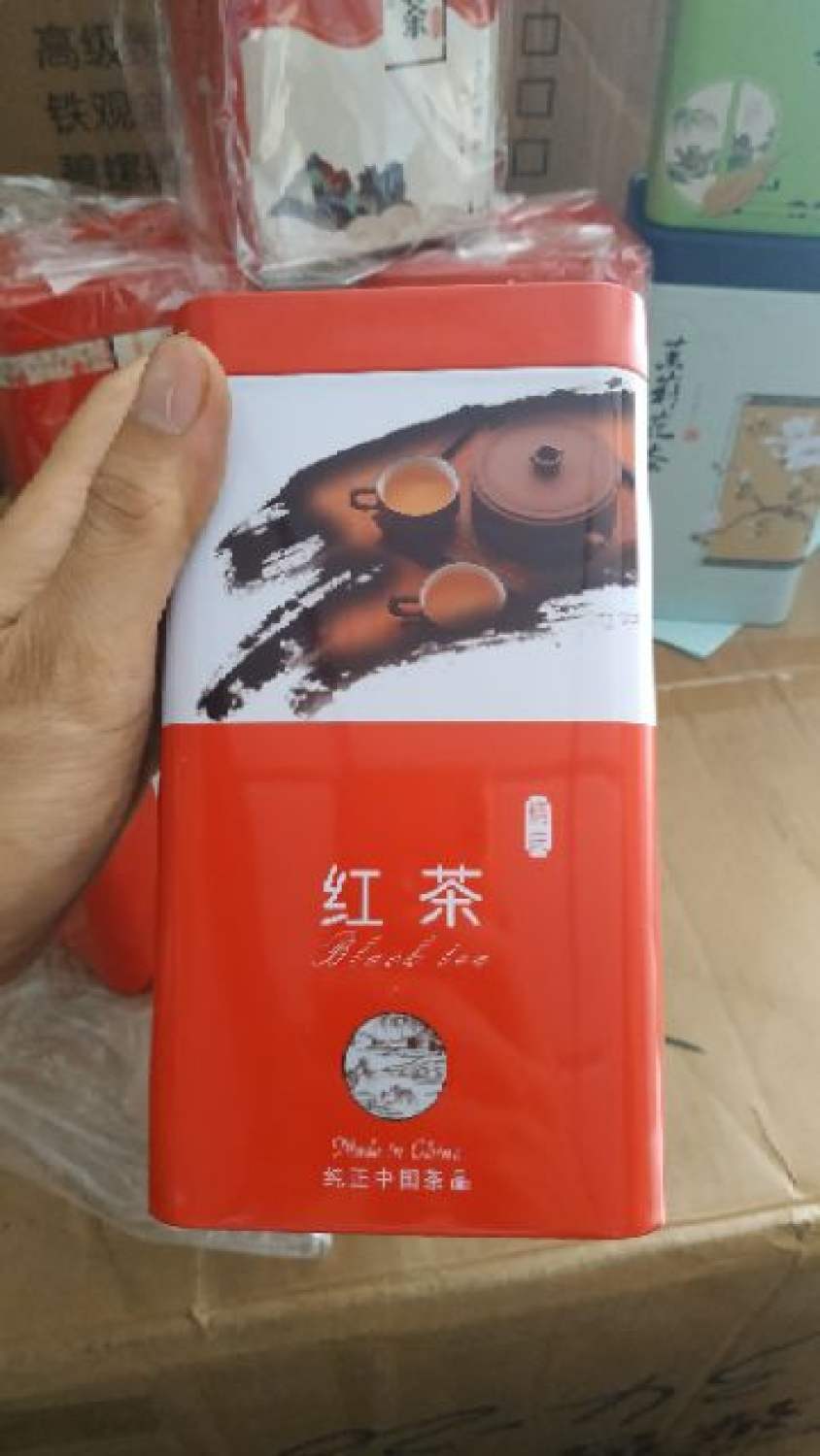 Vỏ hộp trà sắt 250g