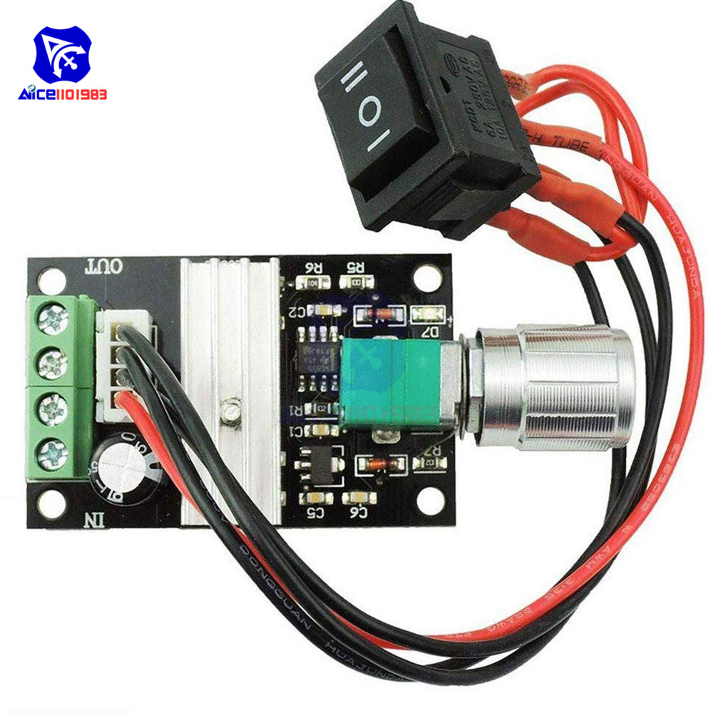 Diymore 6v 12v 24v 28v 3a 80w dc điều khiển tốc độ động cơ pwm tốc độ có thể điều chỉnh chuyển đổi đảo ngược 1203bb dc điều khiển động cơ đảo chiều