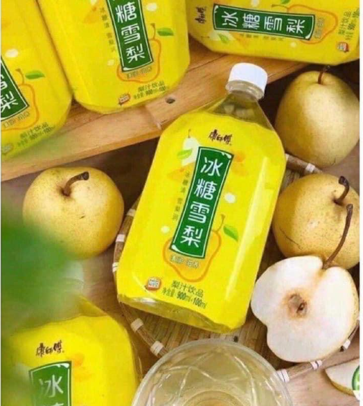 Pear Juice with Rock Salt, Full of Flavor, 1000ml (Pear Juice)