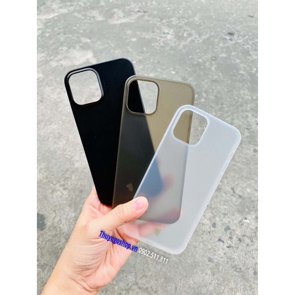 Ốp lưng nhám siêu mỏng 0.18mm x-level iphone 12 mini / 12 / 12 pro / 12 pro max