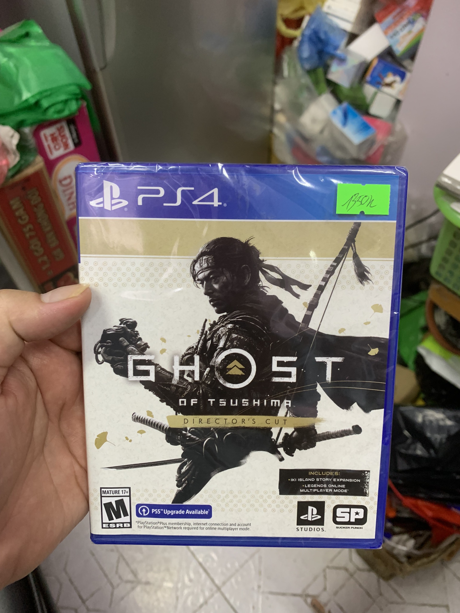 Đĩa Game Ps4 Ghost of Tsushima