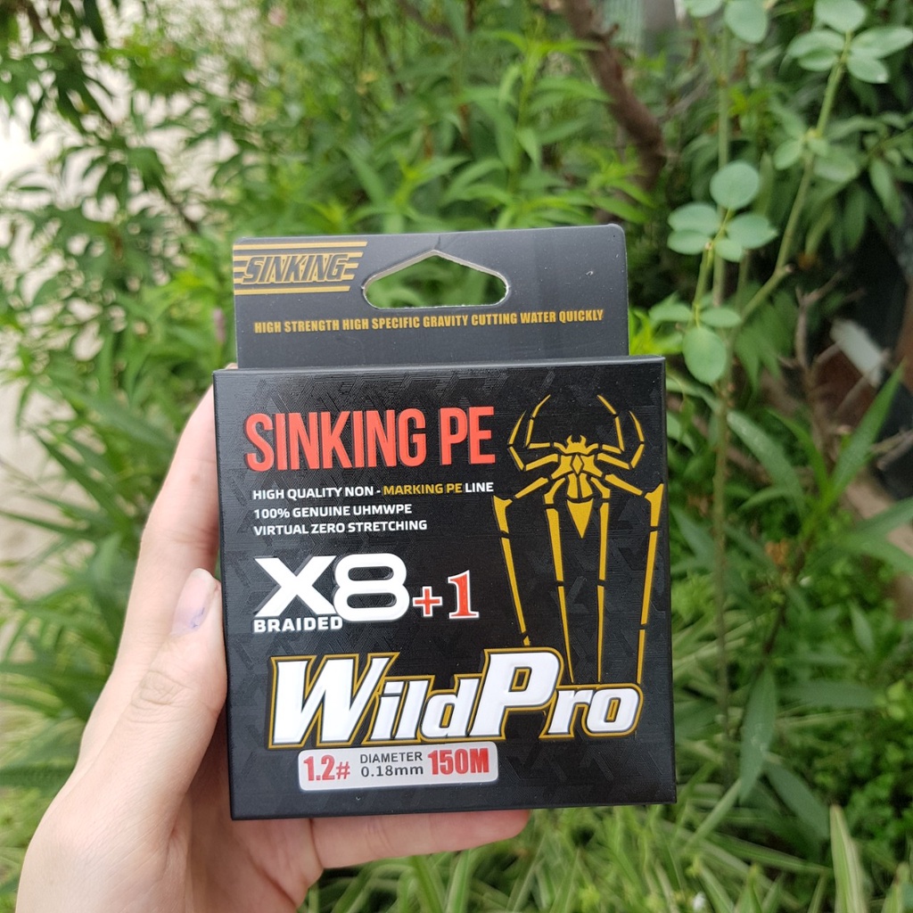 Dù Chìm Câu Lục Dù Chìm Câu Cá WildPro x8+1