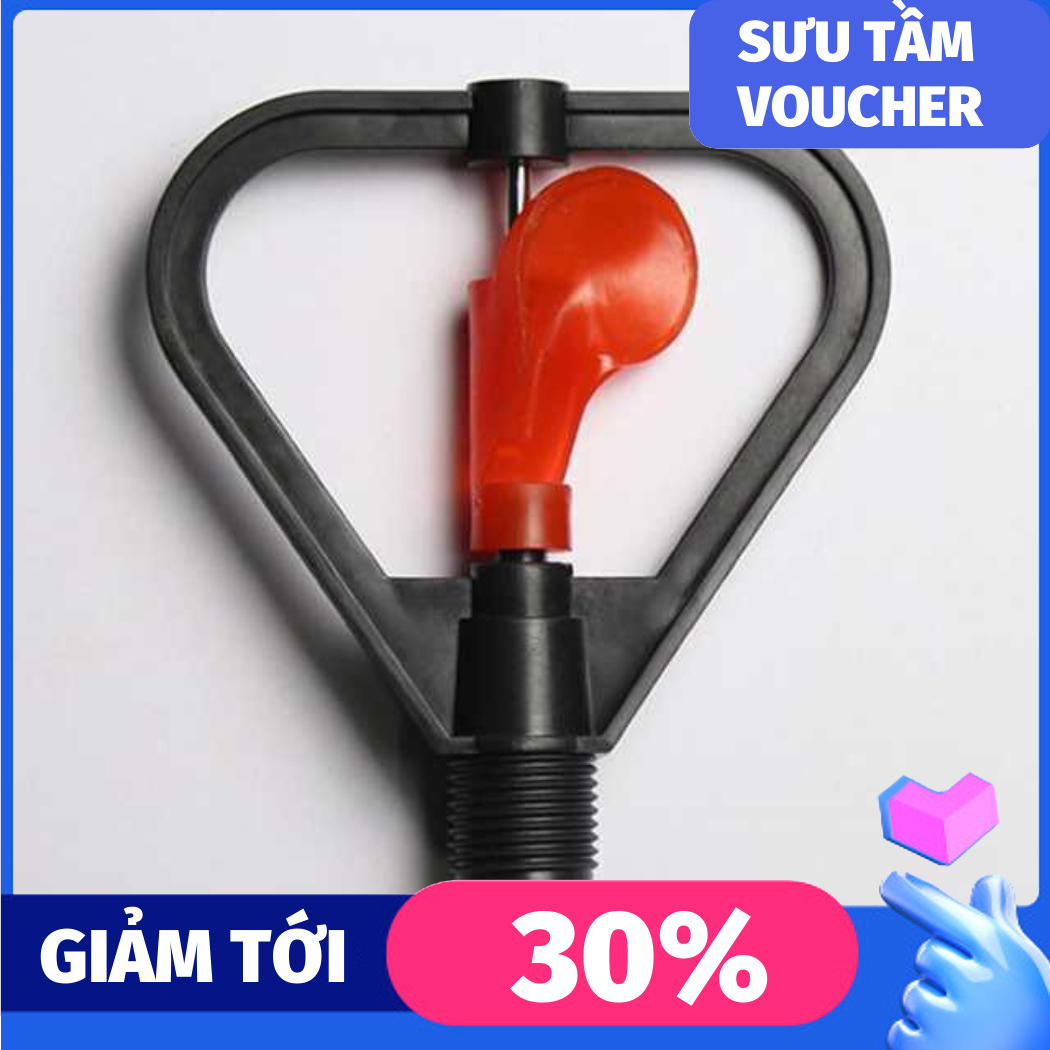 Béc tưới phun mưa ĐỎ bán kính lớn 360