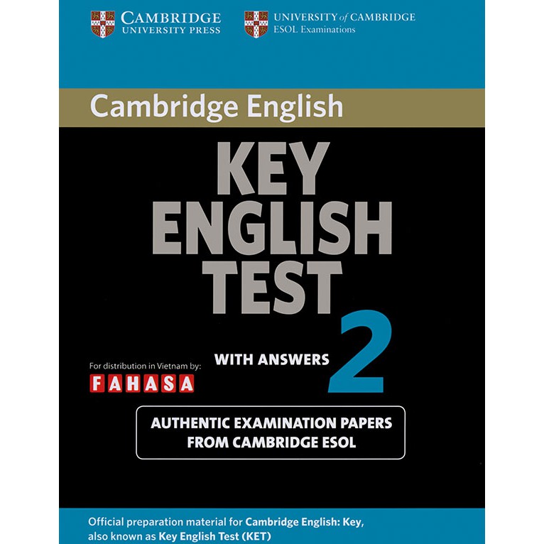 Sách - Cambridge Key English Test (KET) 2