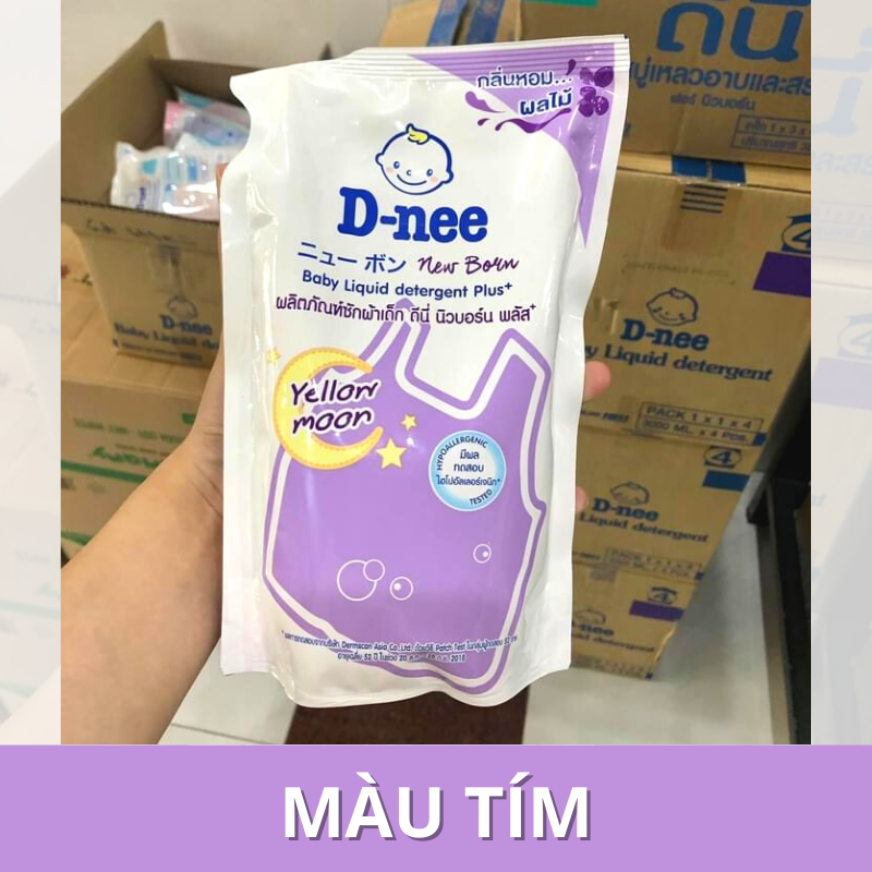 (Chính Hãng) Nước giặt Dnee Thái Lan túi 1.4 lít cho bé