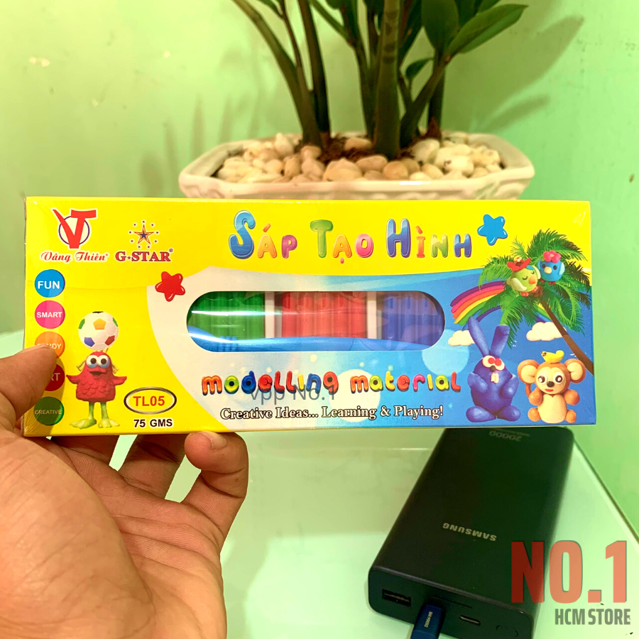 Đất Nặn 5 Màu Thái Lan Gstar TL05 5 Màu