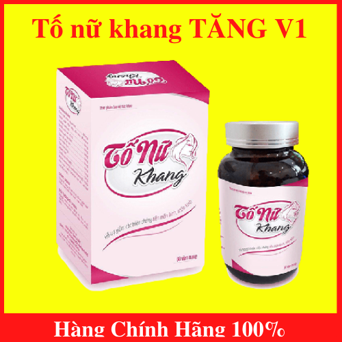 [Tặng Thước Dây]TỐ NỮ KHANG TĂNG V1- Tăng cường nội tiết tố nữ- chính hãng giá sỉ siêu hot+ Tặng Thước Đo 3 vòng- AN001