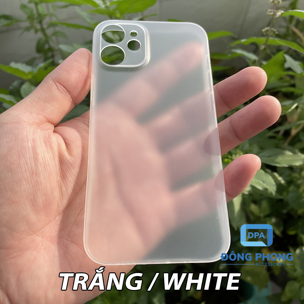 Combo 2 Ốp Lưng Trong Nhám Unibody iPhone 12 Mini Siêu Mỏng