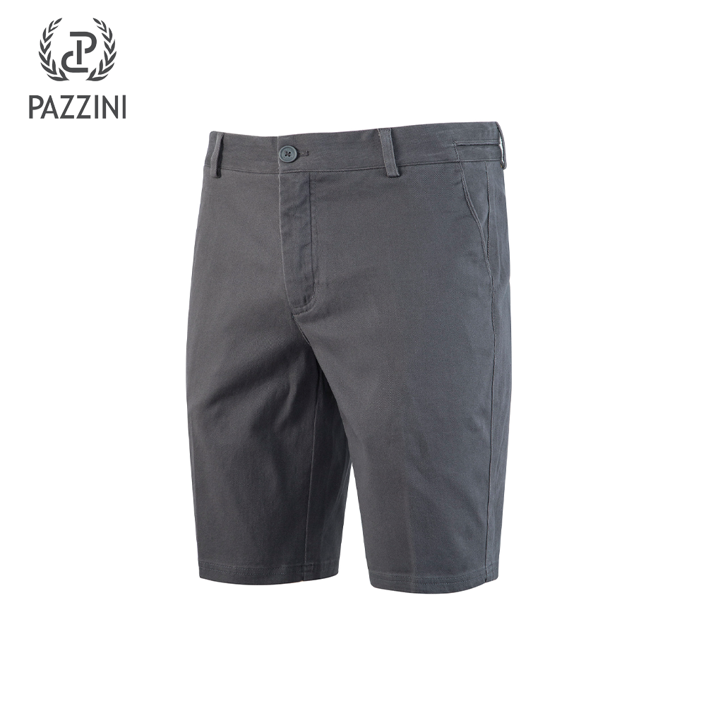 PAZZINI Quần short kaki nam basic trẻ trung, năng động - BK005