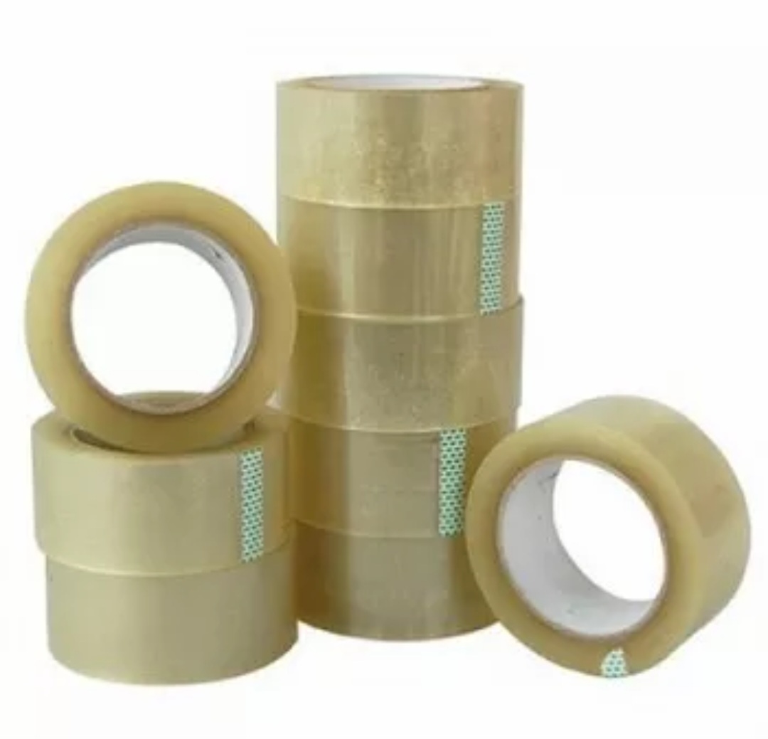 1 Cây (6 Cuộn) Băng Keo Trong/Đục 200Yard Siêu Dính