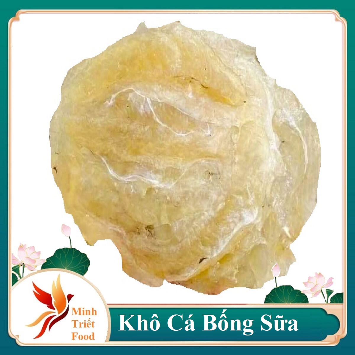 Khô bóng bò sữa minh triết khô cá bống bò loại 1
