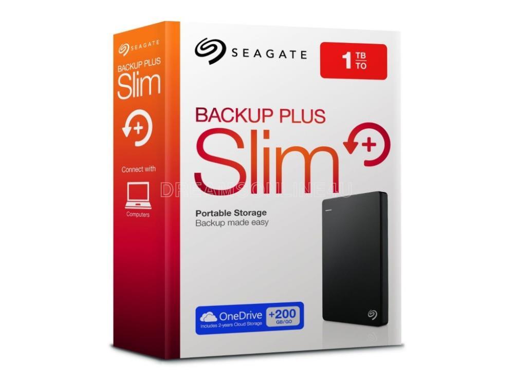 Ổ cứng di động Seagate backup plus slim 1TB USB 3.0