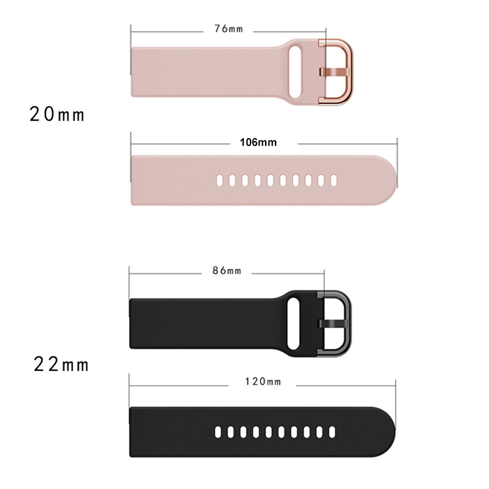 [Galaxy Watch Active 2] Dây đeo Silicon Samsung Galaxy Watch Active 1&2 ( 20mm)