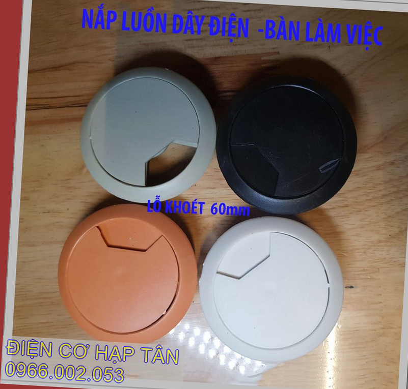 [HCM]NẮP LUỒN DÂY ĐIỆN TRÒN - BÀN LÀM VIỆC