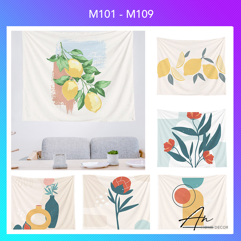 Thảm tranh vải treo tường 150x130cm