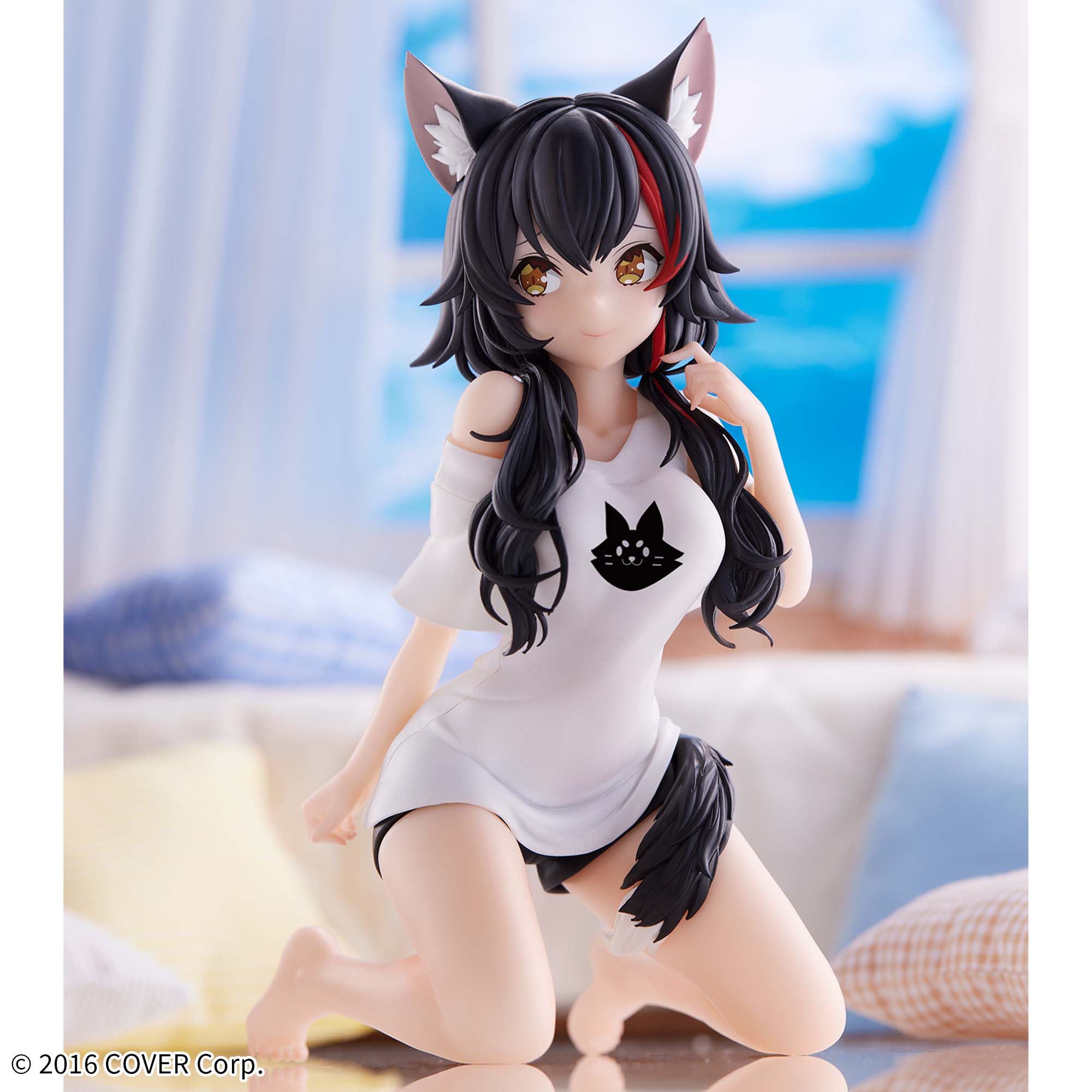 MÔ HÌNH CHÍNH HÃNG OOKAMI MIO - HOLOLIVE - RELAX TIME ( BANDAI )