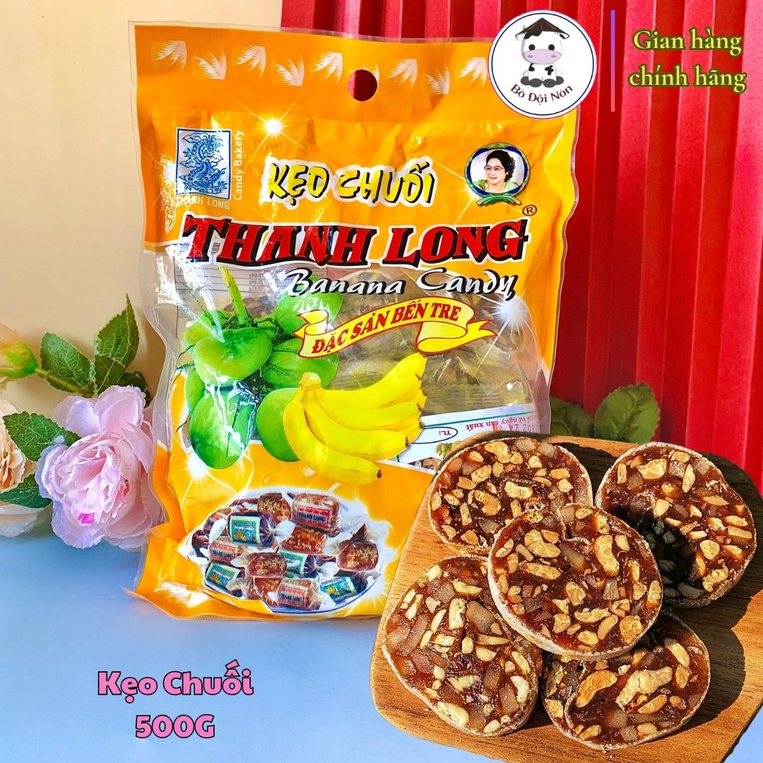 Kẹo chuối thanh long 500g
