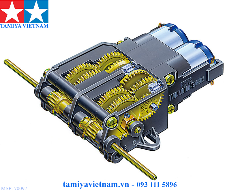 70097 phụ kiện robot twin-motor gearbox