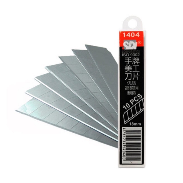 2 Hộp 20 lưỡi dao SDI 1404 (loại lớn)