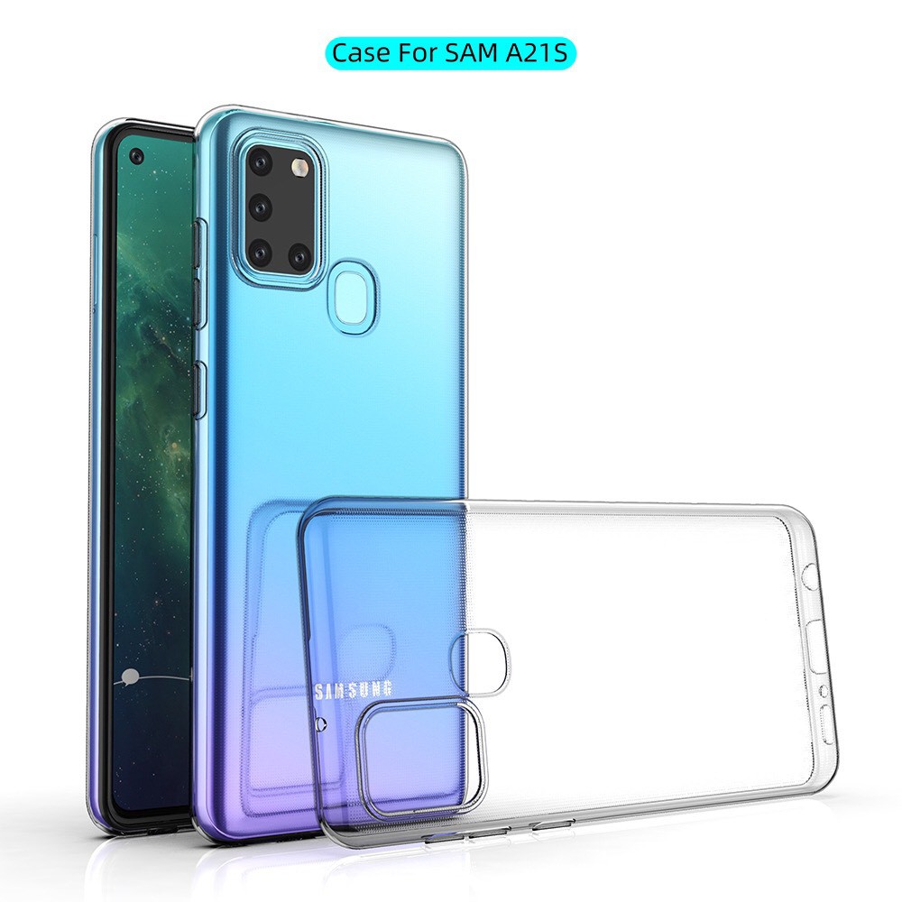 Ốp lưng SamSung Galaxy A21S / Samsung A21 silicon dẻo trong suốt A+