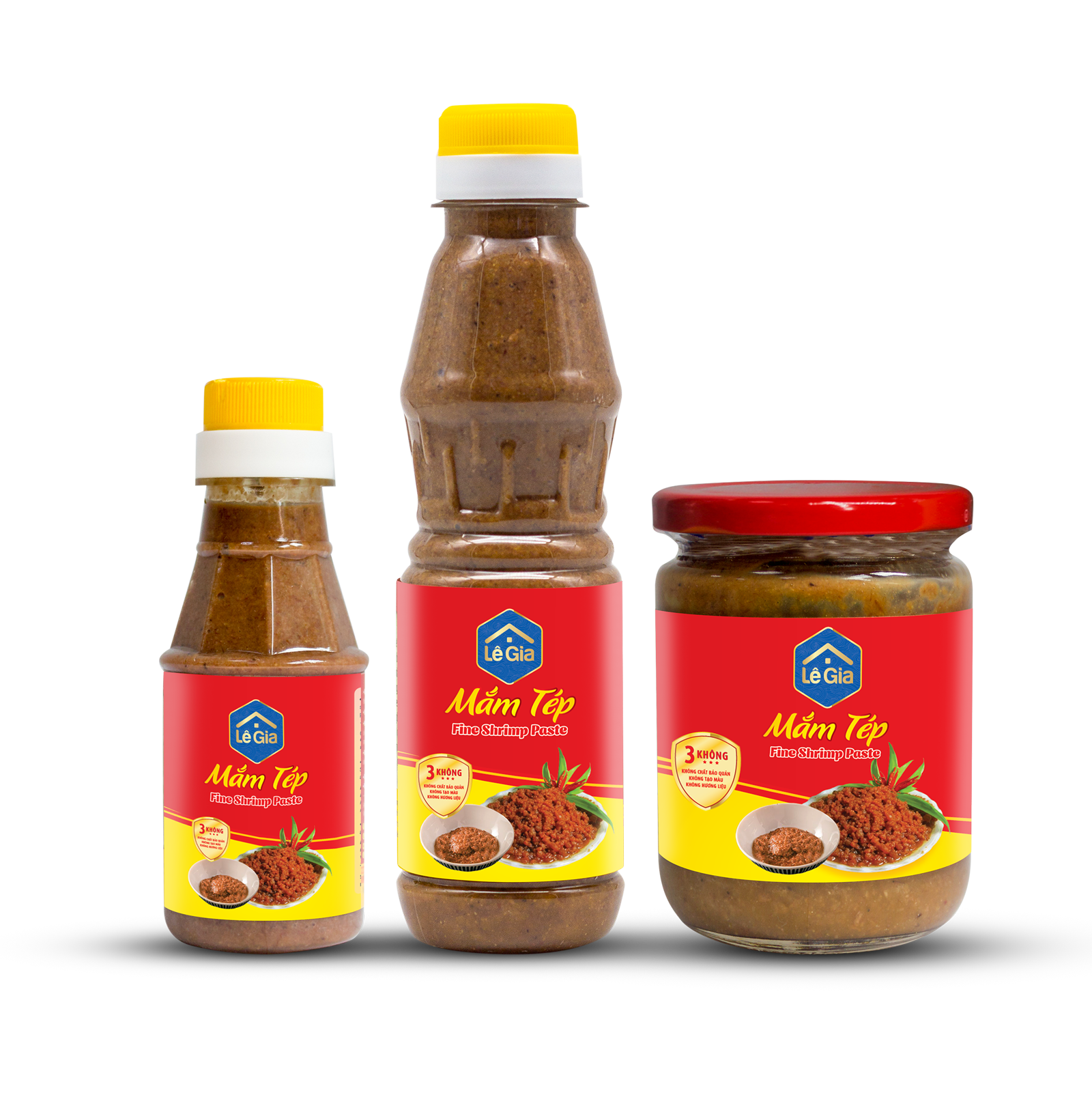 Mắm Tép - Lê Gia hũ thủy tinh 280ml