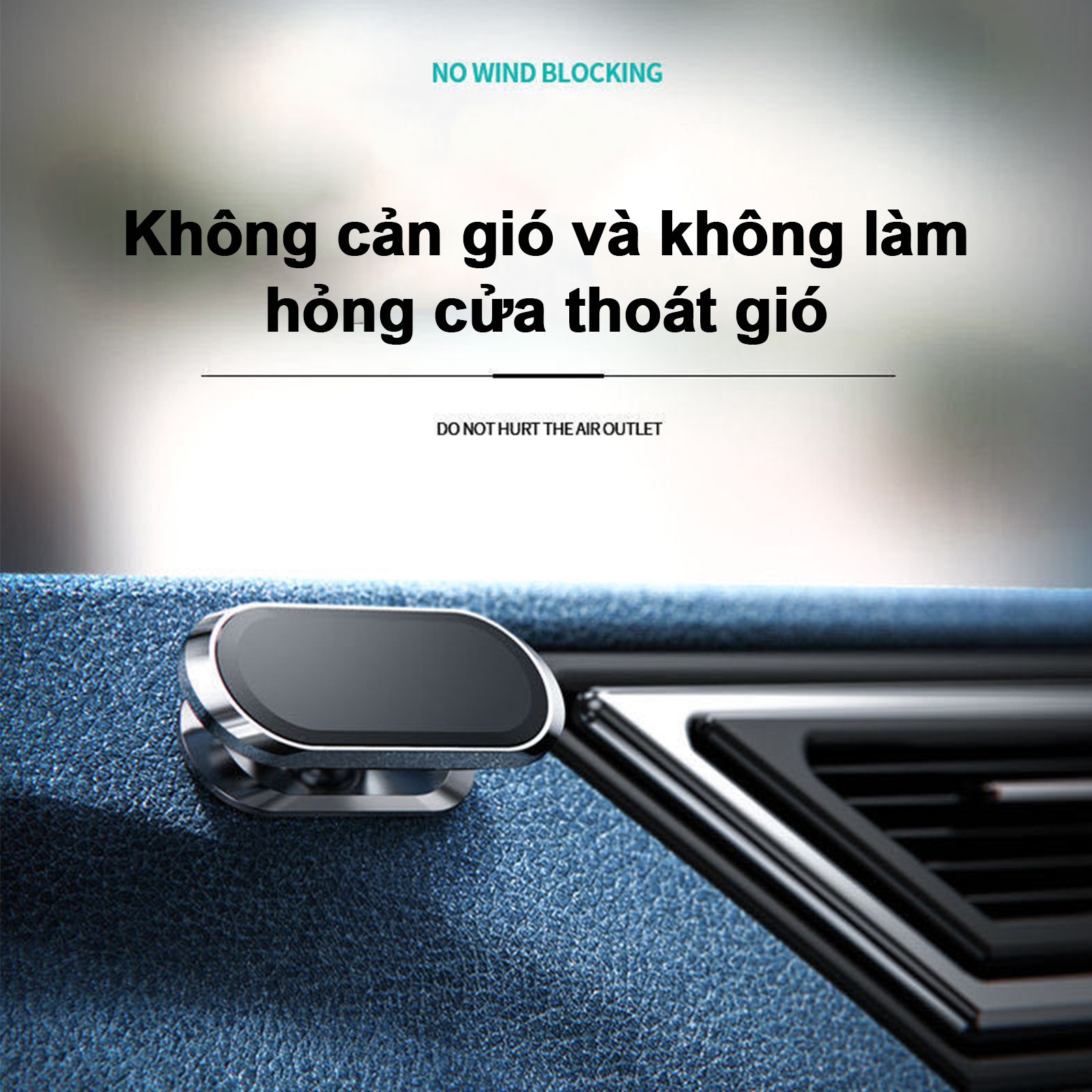 Giá đỡ điện thoại trên ô tô,nam châm giá đỡ điện thoại xoay 360 độ,gắn bảng điều khiển xe tính để bàn