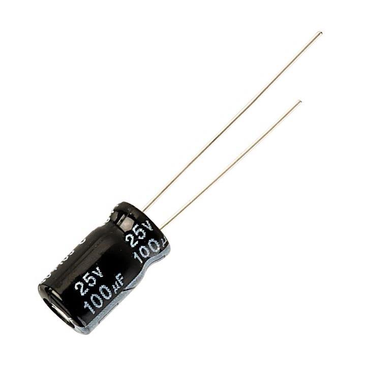 Combo 10 Tụ Hóa Phân Cực 25V 100uF