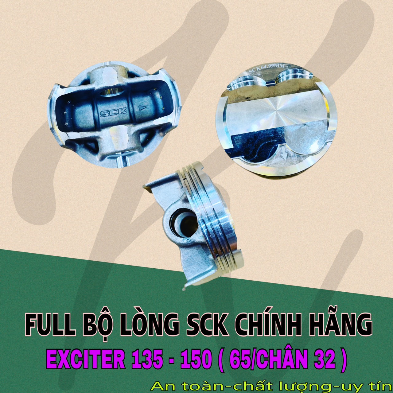 SCK exciter 65 genuine foot 27 and 32