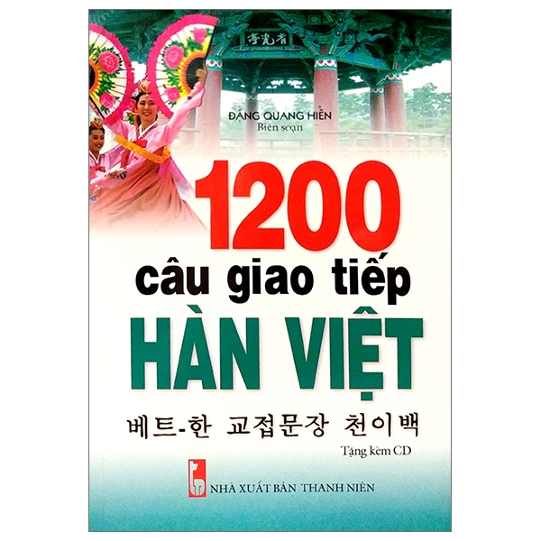Fahasa - 1200 Câu Giao Tiếp Hàn Việt (Tặng Kèm CD)
