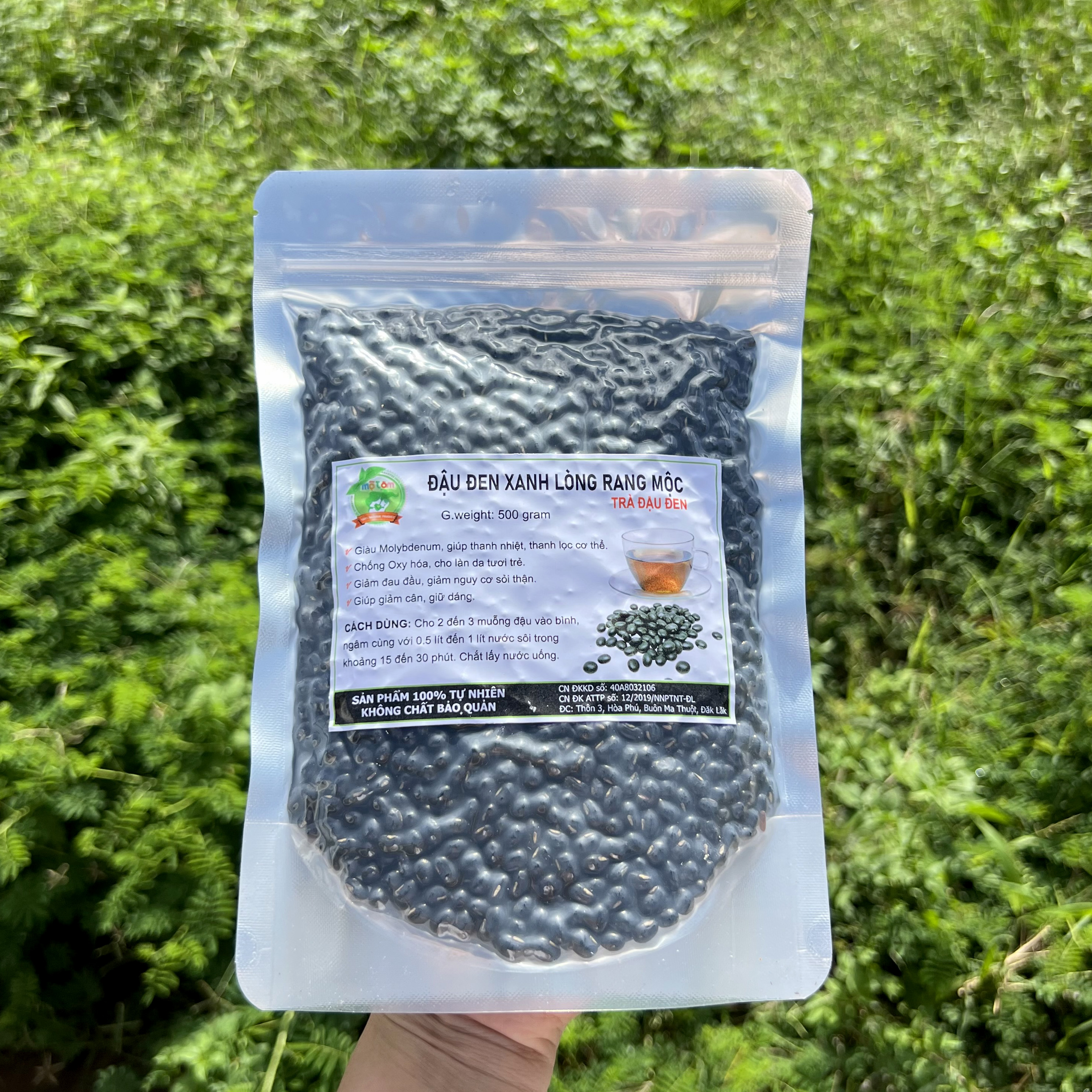 500GRAM ĐẬU ĐEN XANH LÒNG RANG MỘC (TRÀ ĐẬU ĐEN)