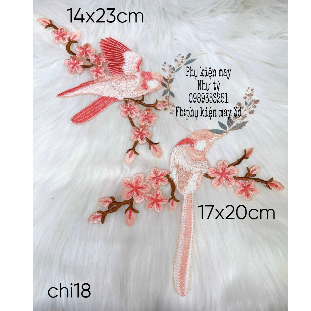 cặp ren thêu xinh xắn trang trí