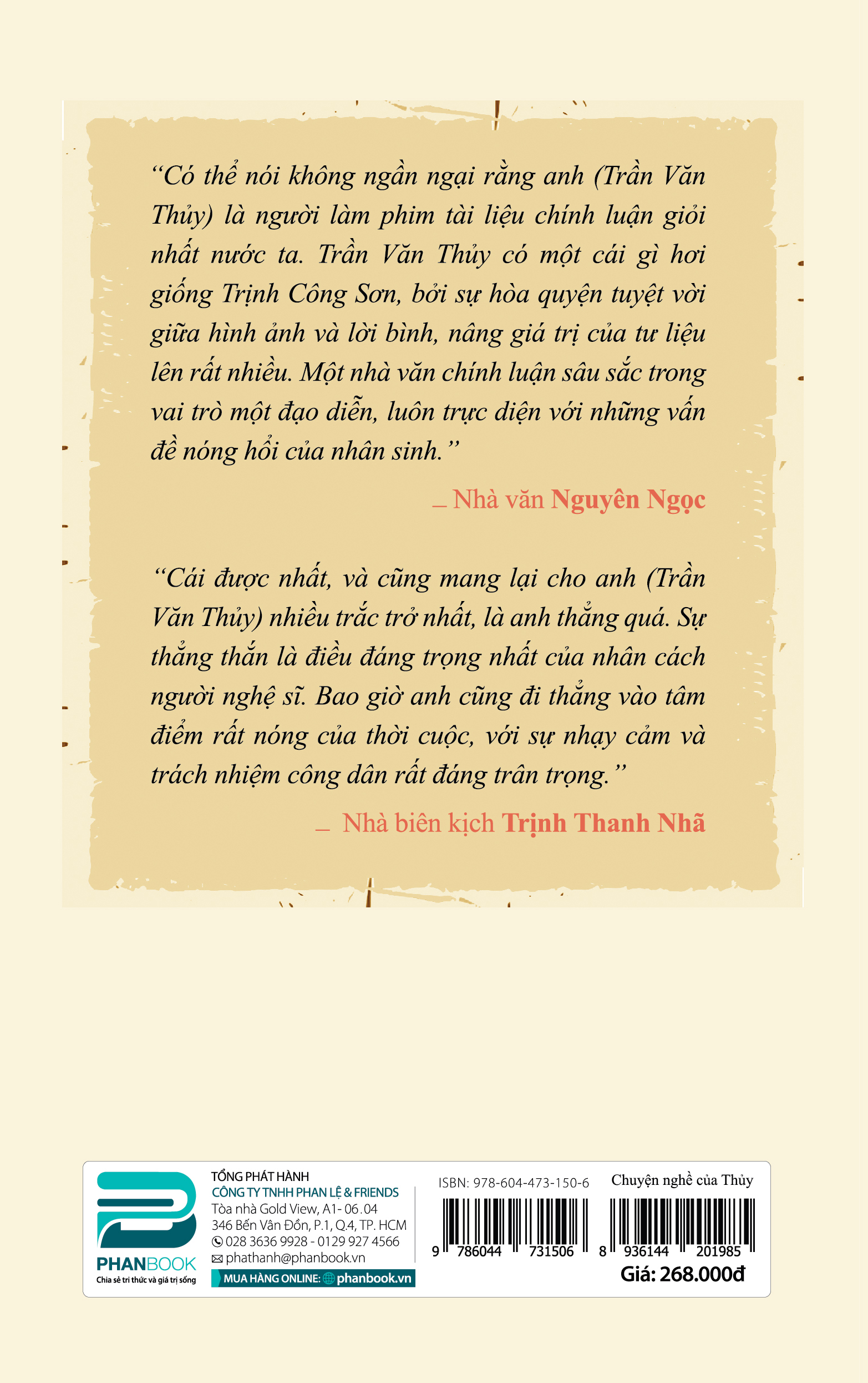 Sách - Chuyện Nghề Của Thủy