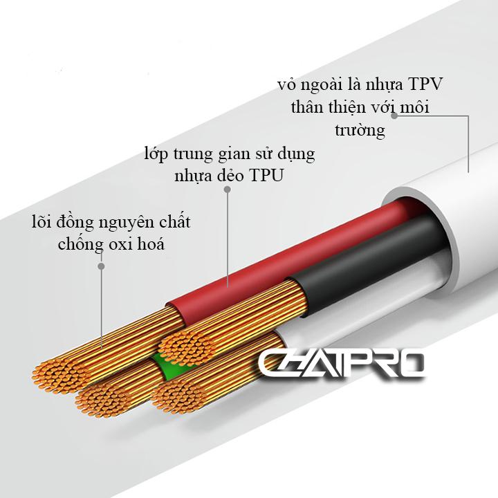 Cáp sạc Type C lò xo 1m Remax RC-117a