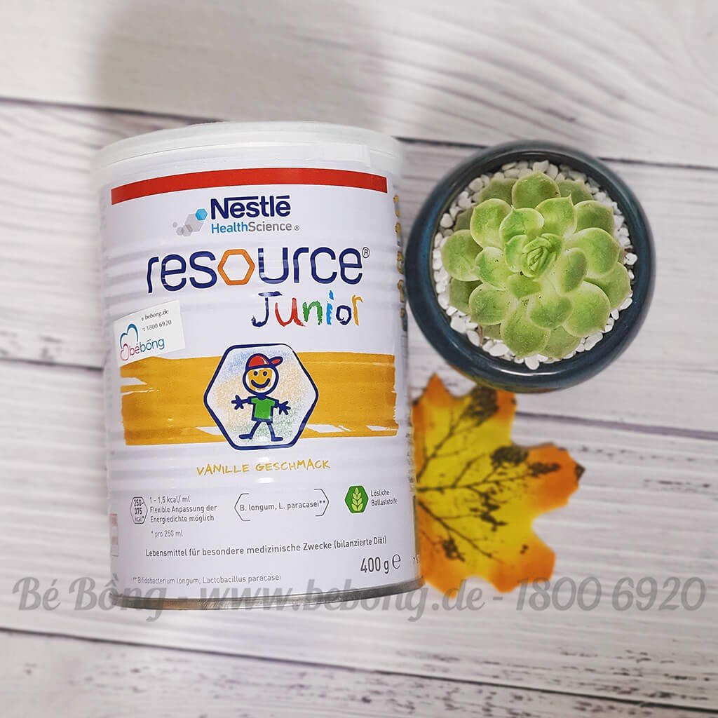 SỮA BÉO TĂNG CÂN RESOURCE JUNIOR 400g - ĐỨC
