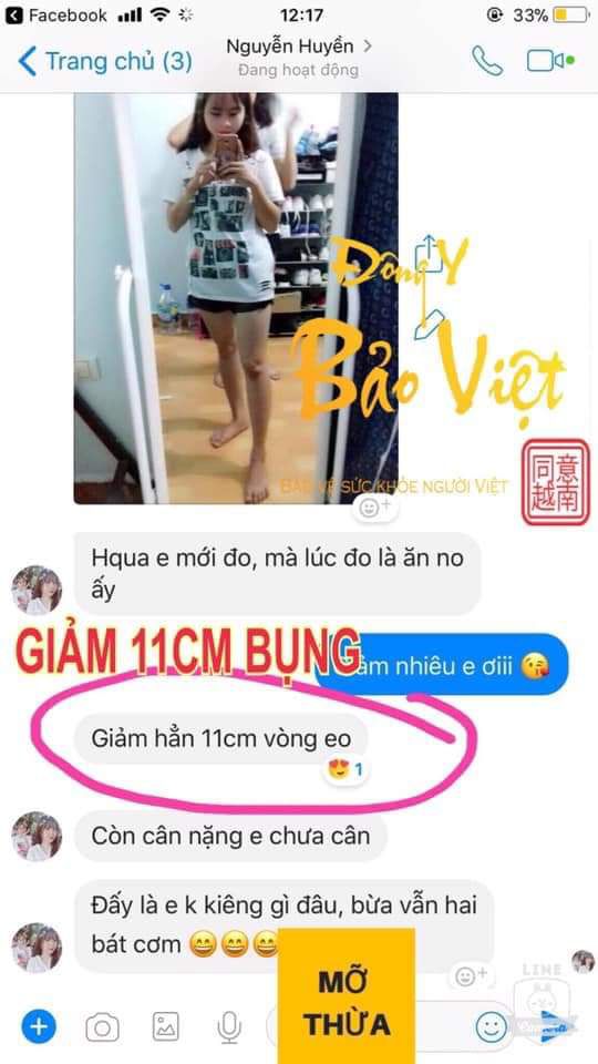 [HCM]GIẢM CÂN ĐÔNG Y BẢO VIỆT