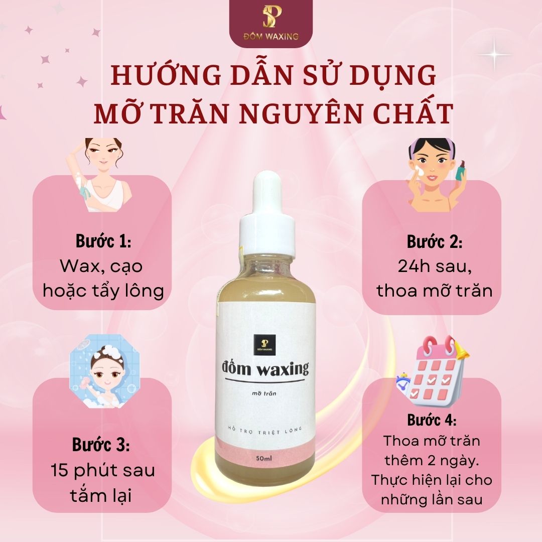 50ml Mỡ Trăn Nguyên Chất Triệt Lông Date Mới Nhất