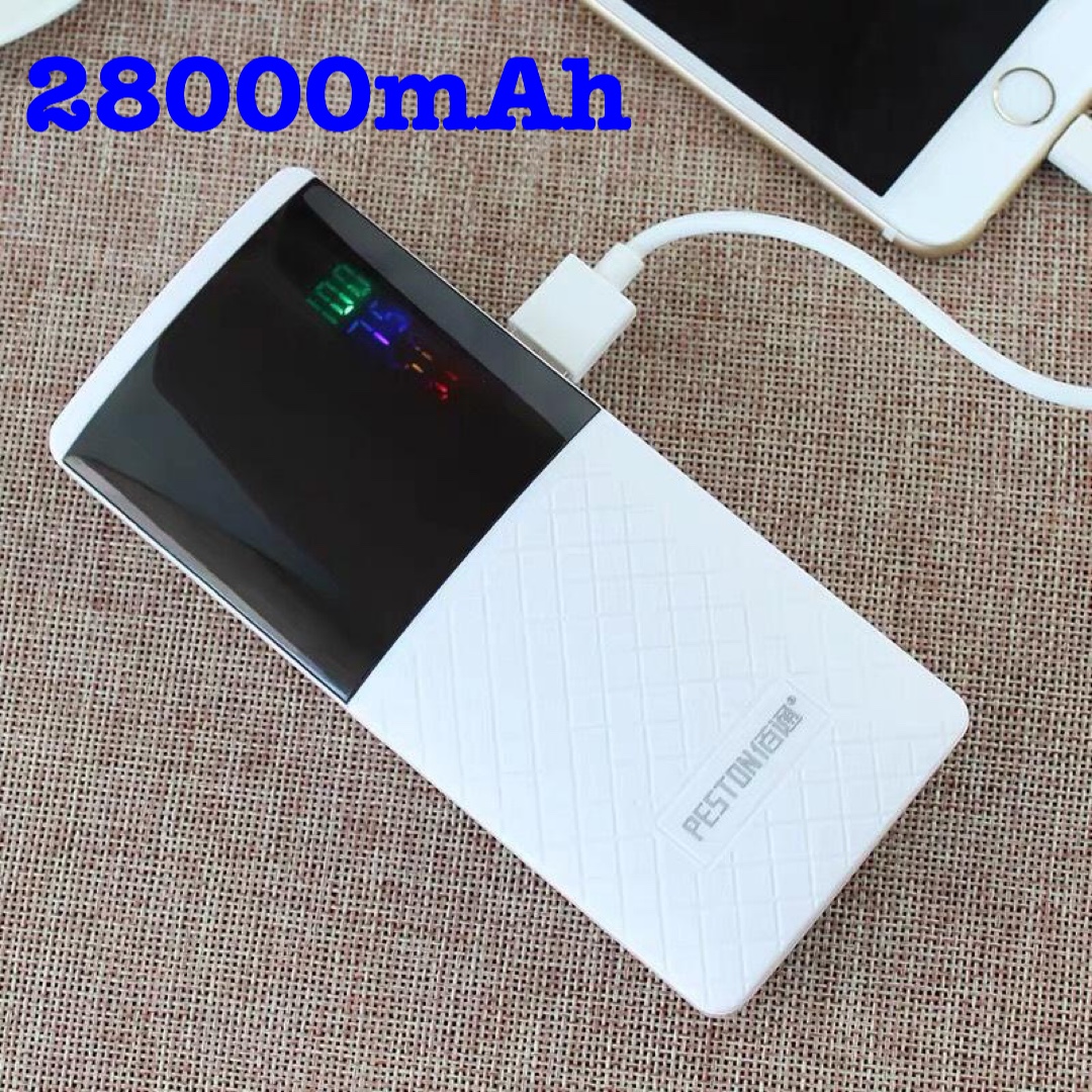 [HCM]SẠC VÔ PIN SIÊU NHANH - PIN SẠC DỰ PHÒNG LCD SS+28000MAH ĐÈN LED 7 MÀU MẶT ĐEN - HỖ TRỢ SẠC NHIỀU THIẾT BỊ CÙNG LÚC - PIN TRÂUPIN BỀN BẢO HÀNH 1 ĐỔI 1
