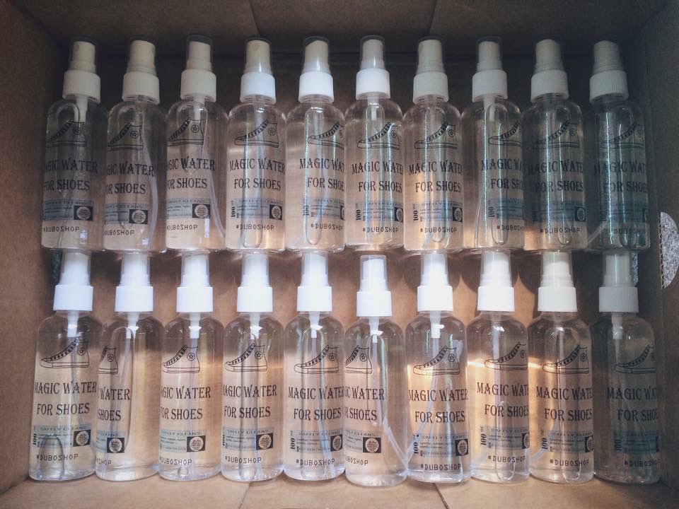Nước lau giày vệ sinh giày siêu tốc MAGIC WATER 100ML