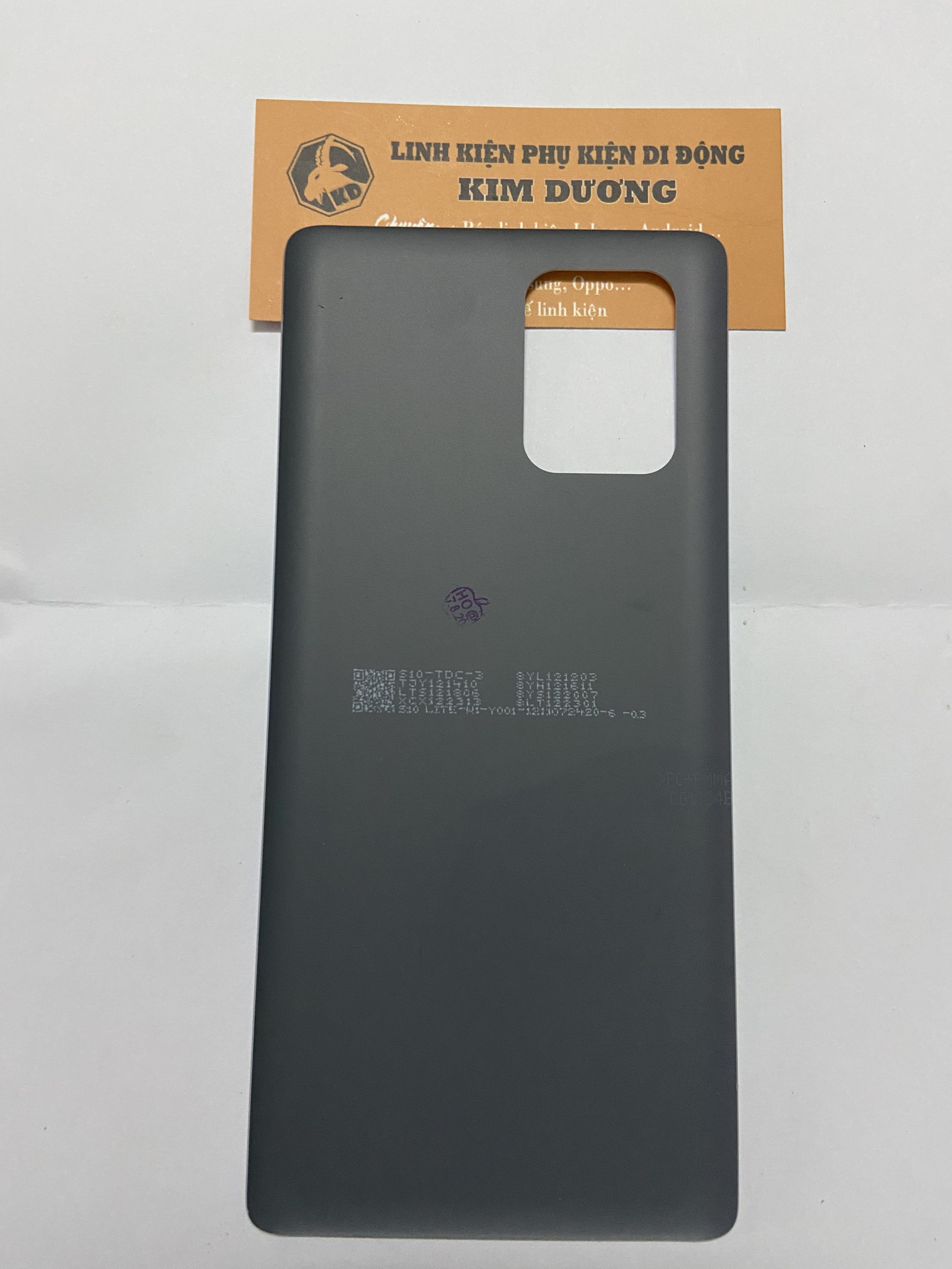 Nắp lưng Samsung Galaxy S10 Lite