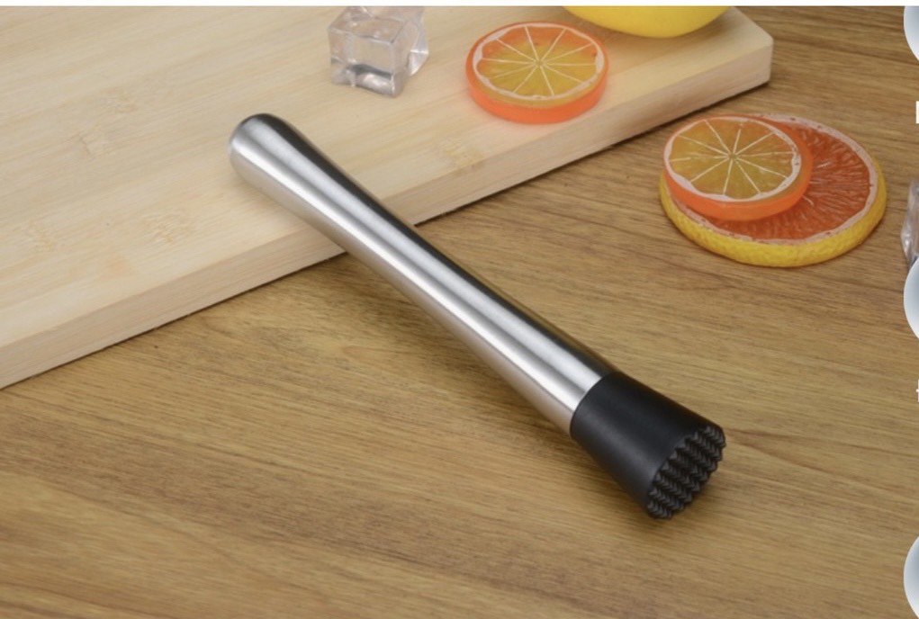 Chày dầm pha chế cao cấp inox chắn chắn, dài 20cm