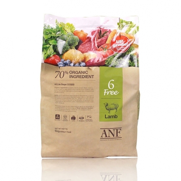 [Hoàn Tiền 10%] 6kg Thức ăn cho chó đủ vị ANF 6FREE
