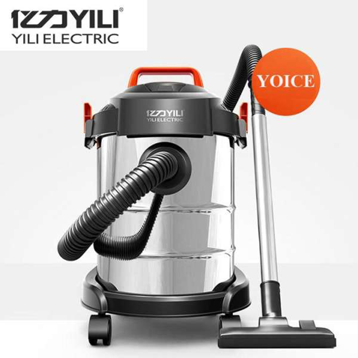 Máy hút bụi YILI, máy hút bụi công nghiệp YILI 12L công suất 1200W lõi lọc vải, phục vụ trong nhà lớn, nhà hàng, khách sạn