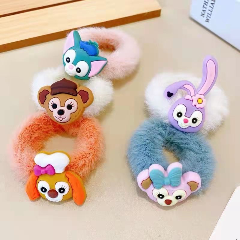 Cột Tóc Lông Mềm Nhiều Màu