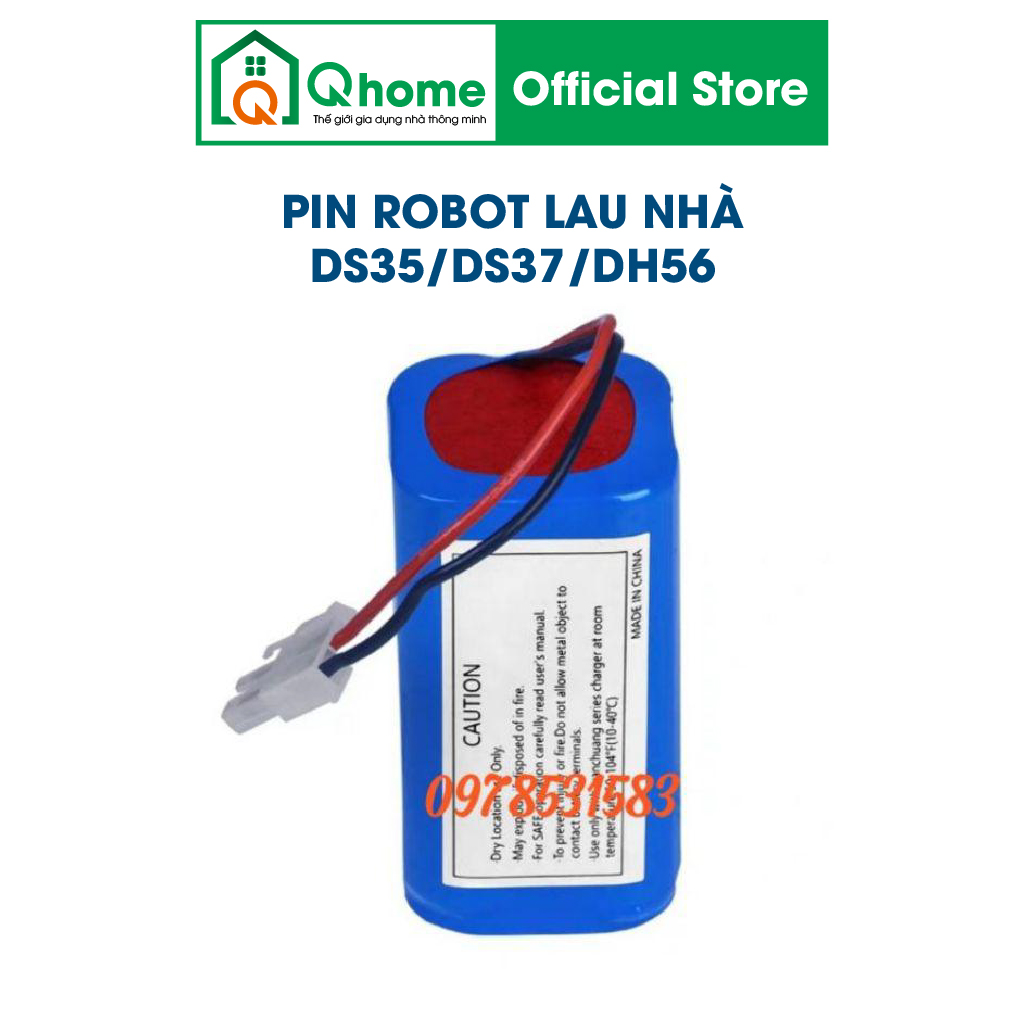 Pin robot lau nhà DS35/DS37/DH56